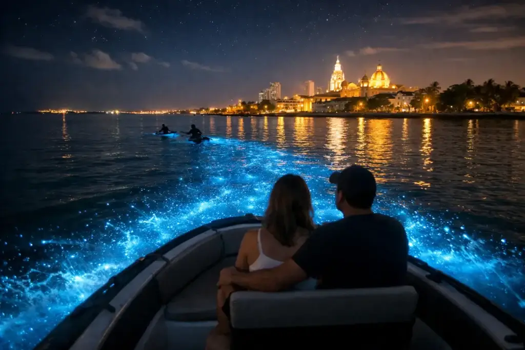 Bioluminescent Plankton Tour Cartagena Guide