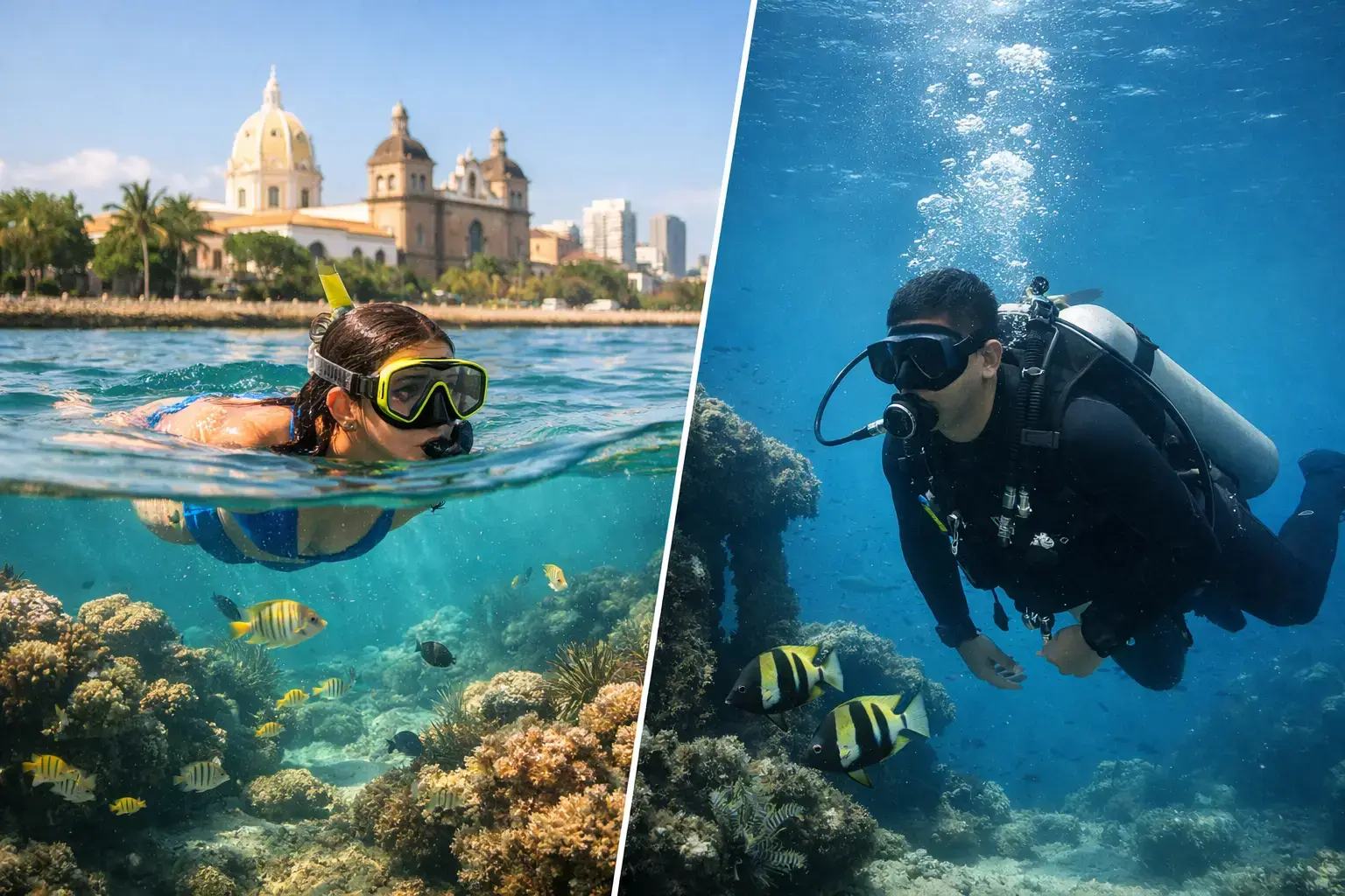 Cartagena Snorkeling vs Diving: Which Fits?
