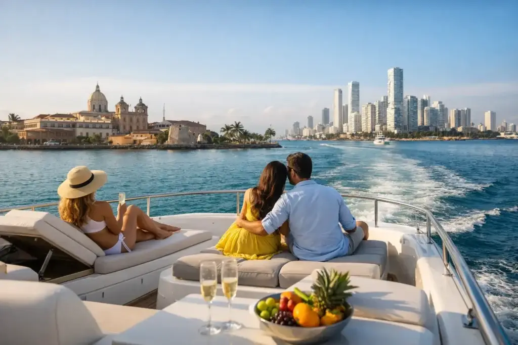 Cartagena Private Yacht Itinerary Example