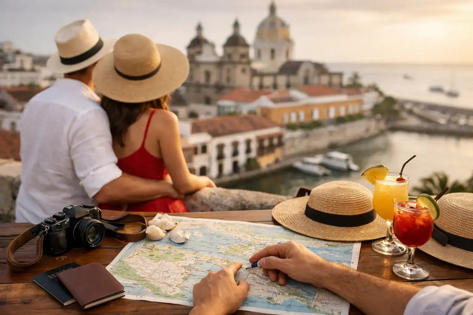 Cartagena Couples Trip Itinerary Example for 4 Days